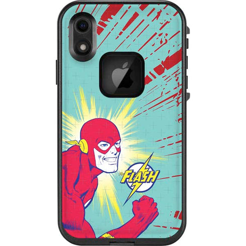 DC Comics The Flash Classic Art Smile Blast LifeProof Fre iPhone Skin