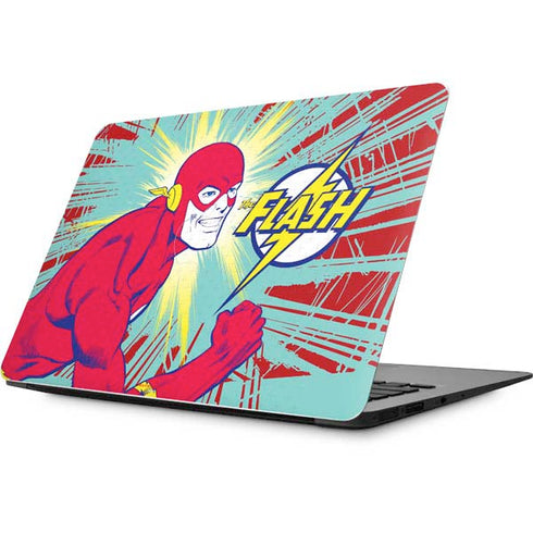 DC Comics The Flash Classic Art Smile Blast Apple MacBook Skin
