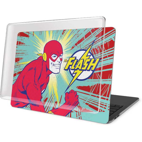 DC Comics The Flash Classic Art Smile Blast MacBook Pro 16in (2019-20) Case plus Skin