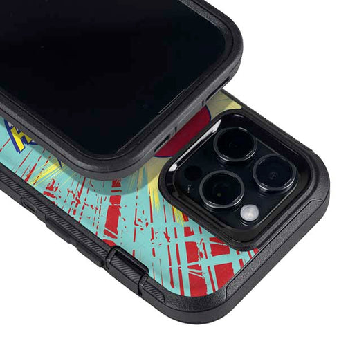 DC Comics The Flash Classic Art Smile Blast Otterbox Defender iPhone Skin