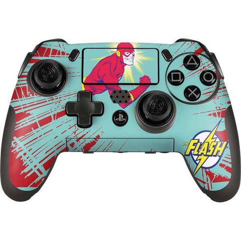 DC Comics The Flash Classic Art Smile Blast PlayStation Scuf Vantage 2 Controller Skin