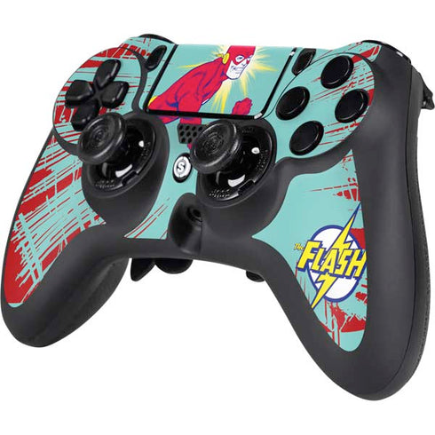 DC Comics The Flash Classic Art Smile Blast PS4/PC SCUF Impact Controller Skin