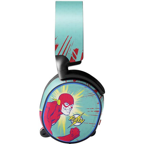 DC Comics The Flash Classic Art Smile Blast SteelSeries Arctis 3 Skin