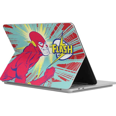 DC Comics The Flash Classic Art Smile Blast Surface Laptop Studio Skin