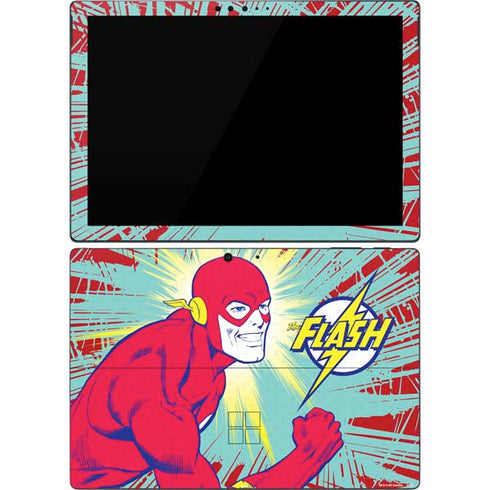 DC Comics The Flash Classic Art Smile Blast Surface Pro 7 Skin