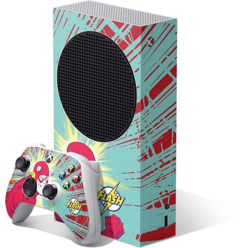 DC Comics The Flash Classic Art Smile Blast Xbox Series S Skins