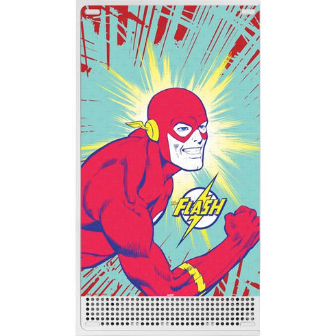 DC Comics The Flash Classic Art Smile Blast Xbox Series S Console Skin