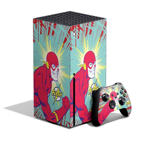 DC Comics The Flash Classic Art Smile Blast Xbox Series X Bundle Skin