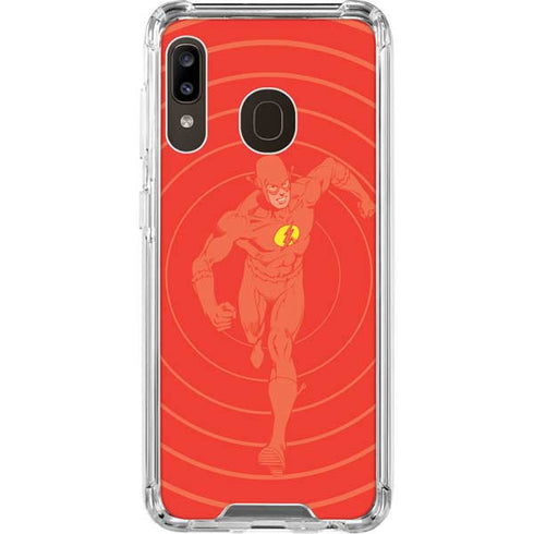 DC Comics The Flash Classic Art Pose Galaxy A30 Clear Case