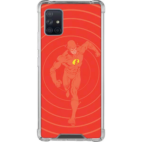 DC Comics The Flash Classic Art Pose Galaxy A51 5G Clear Case