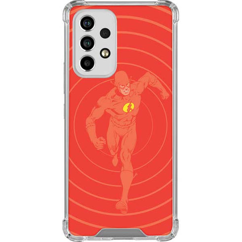 DC Comics The Flash Classic Art Pose Galaxy A53 5G Clear Case