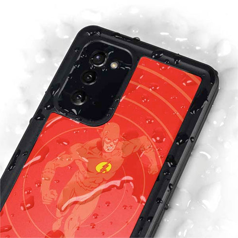 DC Comics The Flash Classic Art Pose Galaxy Note20 5G Waterproof Case
