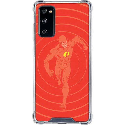 DC Comics The Flash Classic Art Pose Galaxy S20 FE Clear Case