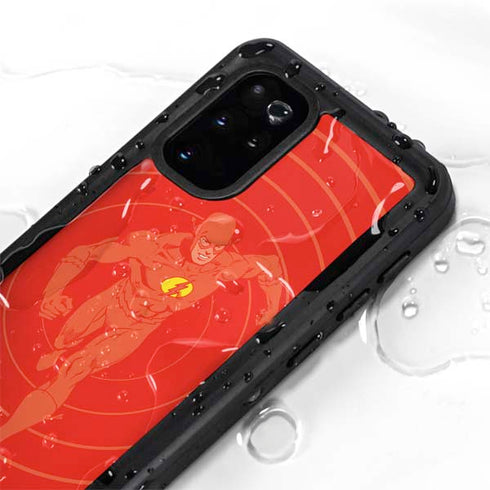 DC Comics The Flash Classic Art Pose Galaxy S20 Plus Waterproof Case