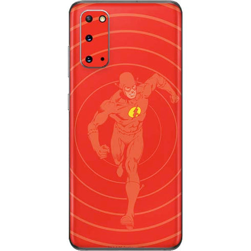 DC Comics The Flash Classic Art Pose Galaxy S20 Skin