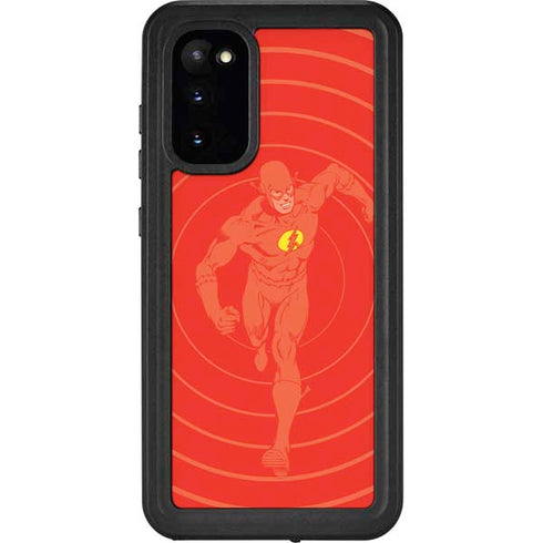DC Comics The Flash Classic Art Pose Galaxy S20 Waterproof Case