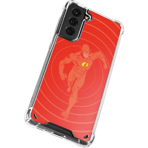 DC Comics The Flash Classic Art Pose Galaxy S21 5G Clear Case