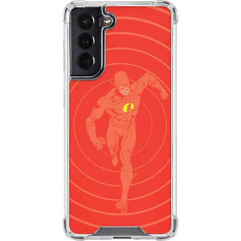 DC Comics The Flash Classic Art Pose Galaxy S22 Clear Case