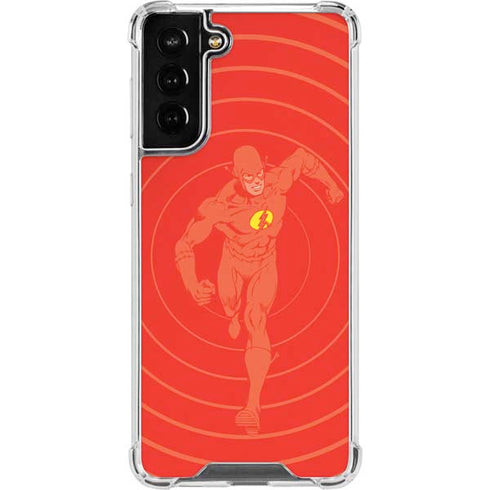 DC Comics The Flash Classic Art Pose Galaxy S22 Plus Clear Case