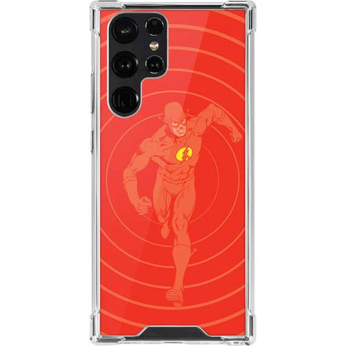DC Comics The Flash Classic Art Pose Galaxy S22 Ultra Clear Case