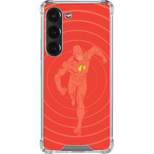 DC Comics The Flash Classic Art Pose Galaxy S23 Clear Case