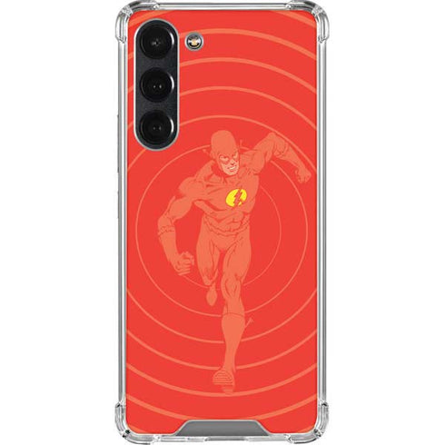 DC Comics The Flash Classic Art Pose Galaxy S23 Plus Clear Case