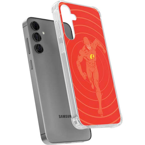 DC Comics The Flash Classic Art Pose Galaxy S24 Plus Clear Case