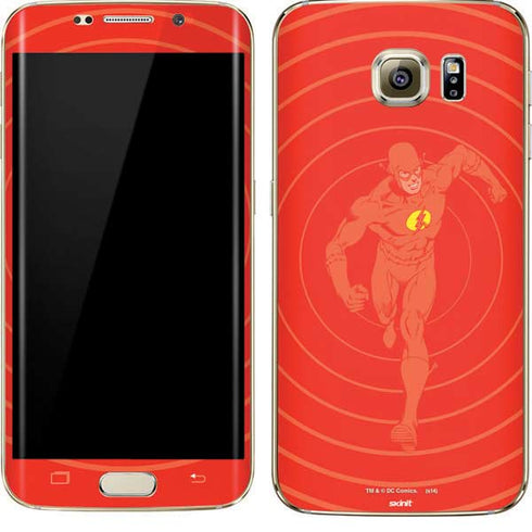 DC Comics The Flash Classic Art Pose Galaxy S7 Edge Skin