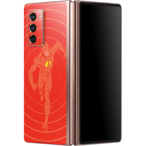 DC Comics The Flash Classic Art Pose Galaxy Z Fold2 5G Skin