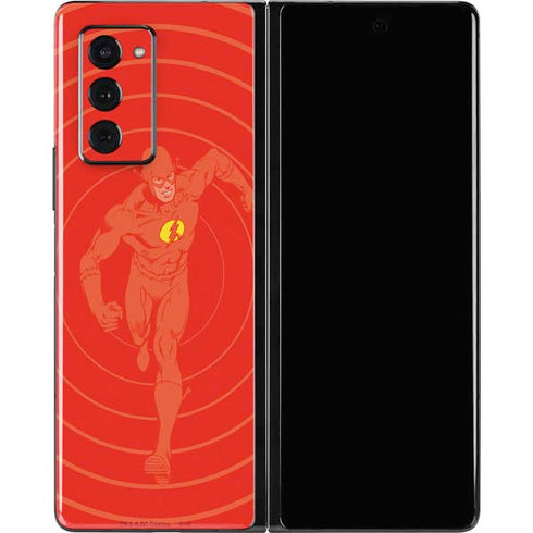 DC Comics The Flash Classic Art Pose Galaxy Z Fold2 5G Skin