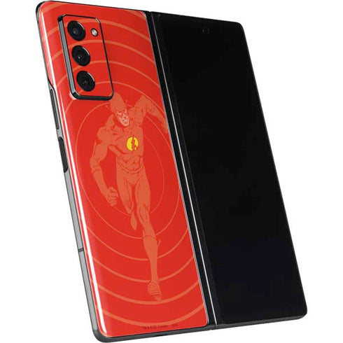 DC Comics The Flash Classic Art Pose Galaxy Z Fold2 5G Skin