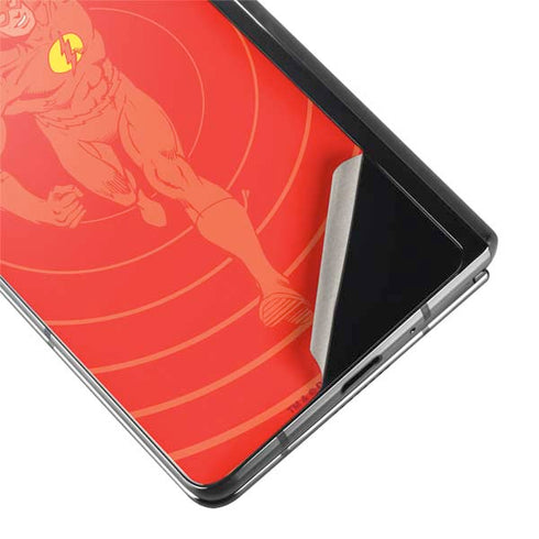DC Comics The Flash Classic Art Pose Galaxy Z Fold2 5G Skin