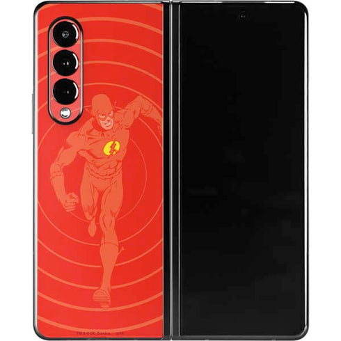 DC Comics The Flash Classic Art Pose Galaxy Z Fold3 5G Skin