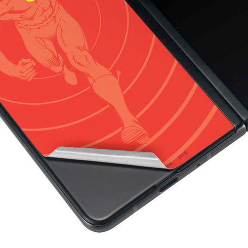 DC Comics The Flash Classic Art Pose Galaxy Z Fold3 5G Skin