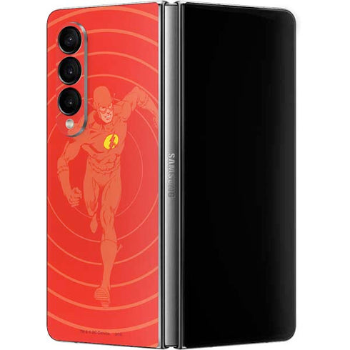 DC Comics The Flash Classic Art Pose Galaxy Z Fold4 5G Skin