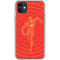 DC Comics The Flash Classic Art Pose iPhone 11 Clear Case
