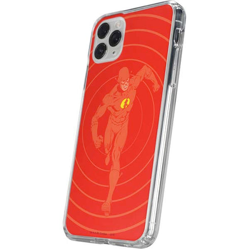 DC Comics The Flash Classic Art Pose iPhone 11 Pro Clear Case