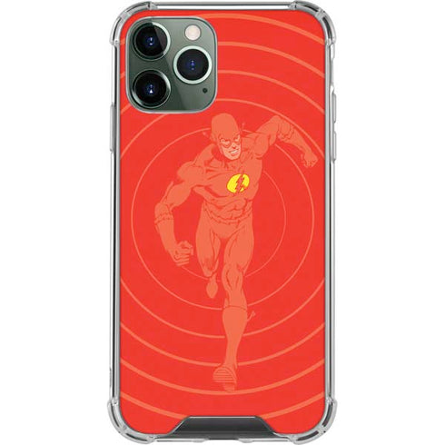 DC Comics The Flash Classic Art Pose iPhone 11 Pro Max Clear Case