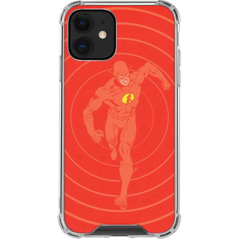 DC Comics The Flash Classic Art Pose iPhone 12 Mini Clear Case