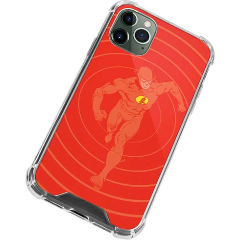 DC Comics The Flash Classic Art Pose iPhone 12 Pro Clear Case