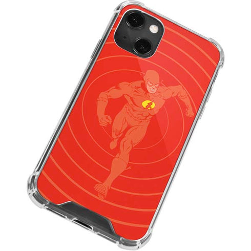 DC Comics The Flash Classic Art Pose iPhone 13 Mini Clear Case