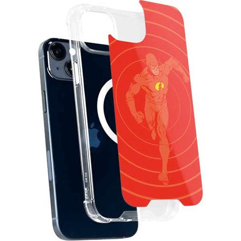 DC Comics The Flash Classic Art Pose iPhone 15 Plus MagSafe Case