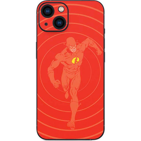 DC Comics The Flash Classic Art Pose iPhone 15 Plus Skin