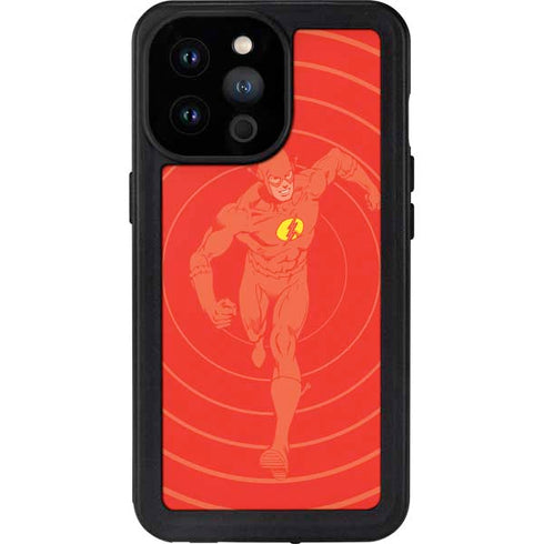 DC Comics The Flash Classic Art Pose iPhone 14 Pro Max Waterproof Case