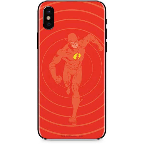 DC Comics The Flash Classic Art Pose iPhone XS Skin