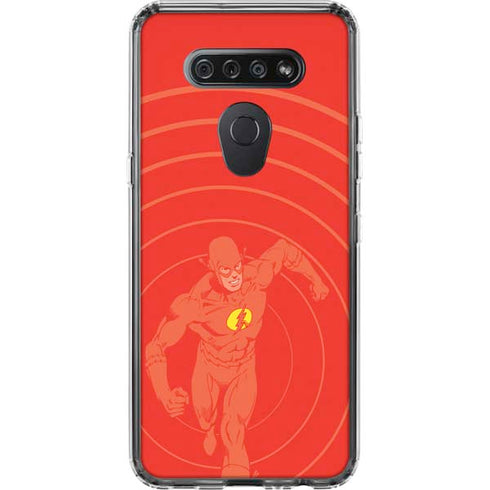DC Comics The Flash Classic Art Pose LG K51/Q51 Clear Case