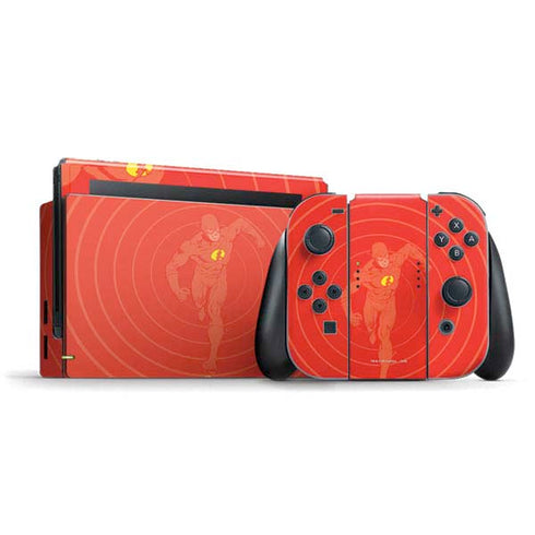 DC Comics The Flash Classic Art Pose Nintendo Switch Bundle Skin
