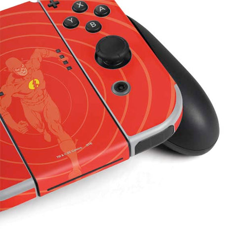 DC Comics The Flash Classic Art Pose Nintendo Switch OLED (2021) Skin