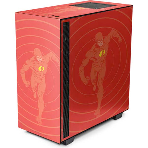 DC Comics The Flash Classic Art Pose NZXT H510 Compact ATX Mid-Tower Case Skin