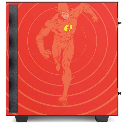 DC Comics The Flash Classic Art Pose NZXT H510 Compact ATX Mid-Tower Case Skin